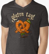 Gluten Tag! Men's V-Neck T-Shirt