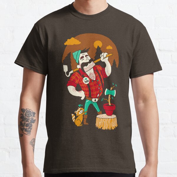 Green Thumberjack Classic T-Shirt