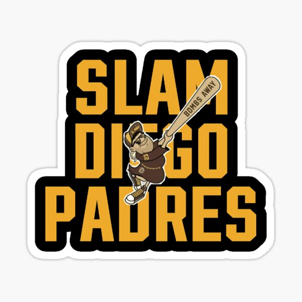 slam diego padres Sticker for Sale by Annetta Pfeffer