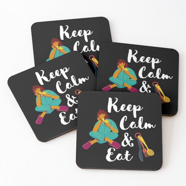 Item preview, Keep Calm and Eat designed and sold by Preety Padhiyar.