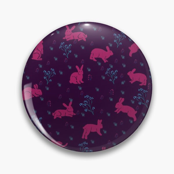 Item preview, pink rabbit pattern designed and sold by SankiWorld.