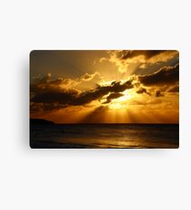 sunrays Canvas Print