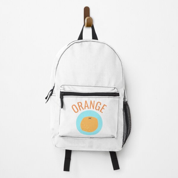 Item preview, Cute Orange Fruit Curved Logo designed and sold by KloFree Creations.