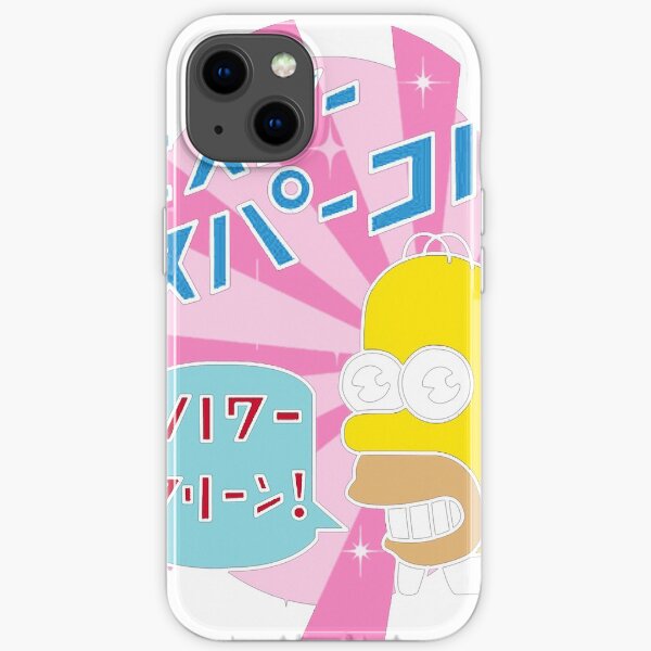 Sparkle simpsons iPhone Soft Case