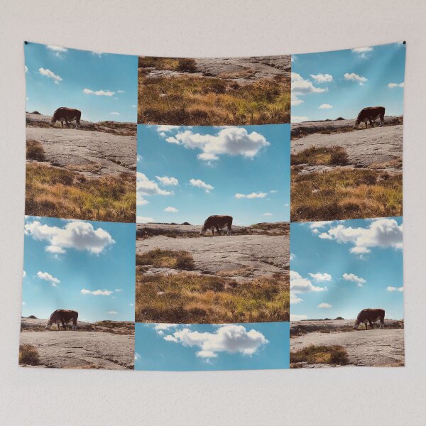 Item preview, Cow Eating Grass In The Summer designed and sold by Niklas Skyttä.