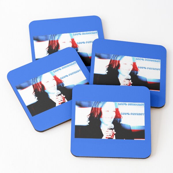 Item preview, 100% Democrat 100% Patriot Artistic products for Democrats. Reclaim the word patriot!  designed and sold by CristalleLisa.
