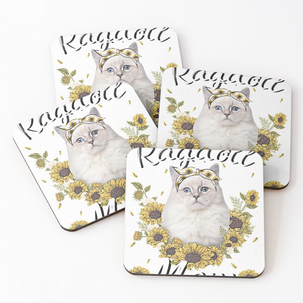 Item preview, Womens Cute Ragdoll Mom Sunflower Cat Mom Mother's Day T-Shirt, Mothers Day, Cute Mommy, Gift for Mom, Gift for women, Womens Mother's Day Gift All T-Shirt designed and sold by RandolphDejesus.