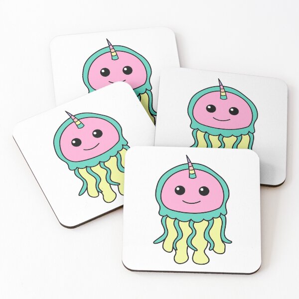 Item preview, Jellycorn, the combination of jellyfish and unicorn  designed and sold by NerdySherds.
