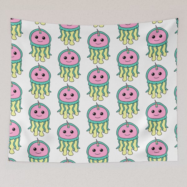 Item preview, Jellycorn, the combination of jellyfish and unicorn  designed and sold by NerdySherds.
