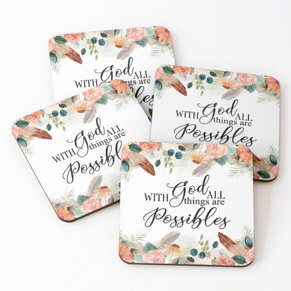 Item preview, With God all things are possible designed and sold by della95.