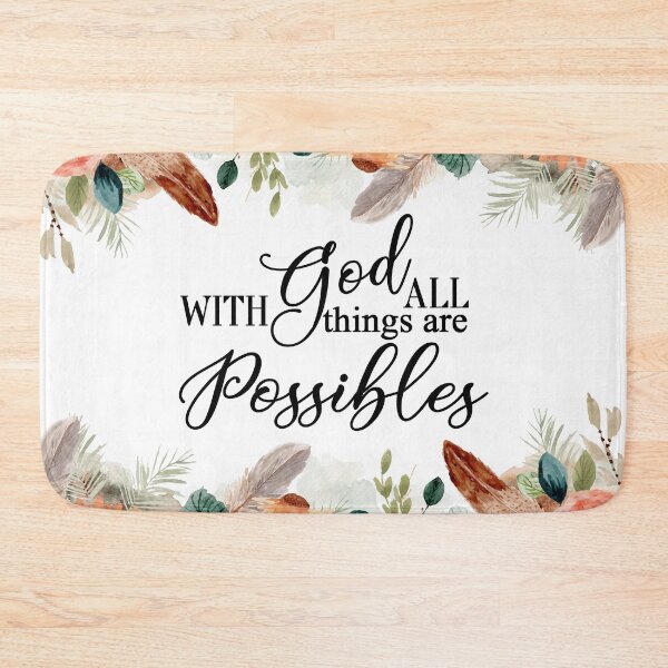 Item preview, With God all things are possible designed and sold by della95.