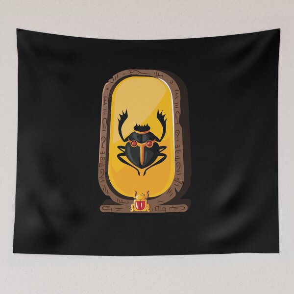 Item preview, gold egyptian scarab luck designed and sold by josephfanous.