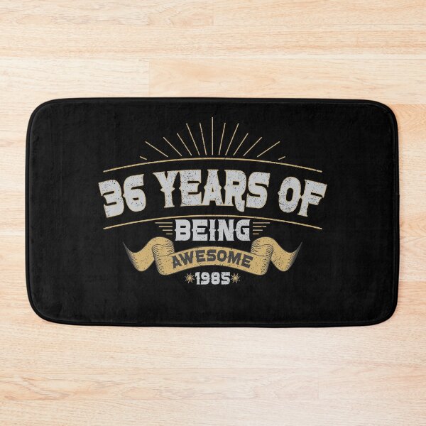 Item preview, April 1985 - 36 Years of being awesome April 36th Birthday Gifts designed and sold by ZimbomDesigner.