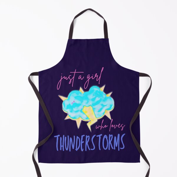 Item preview, Just a Girl who loves Thunderstorms  designed and sold by DesignsofNote.