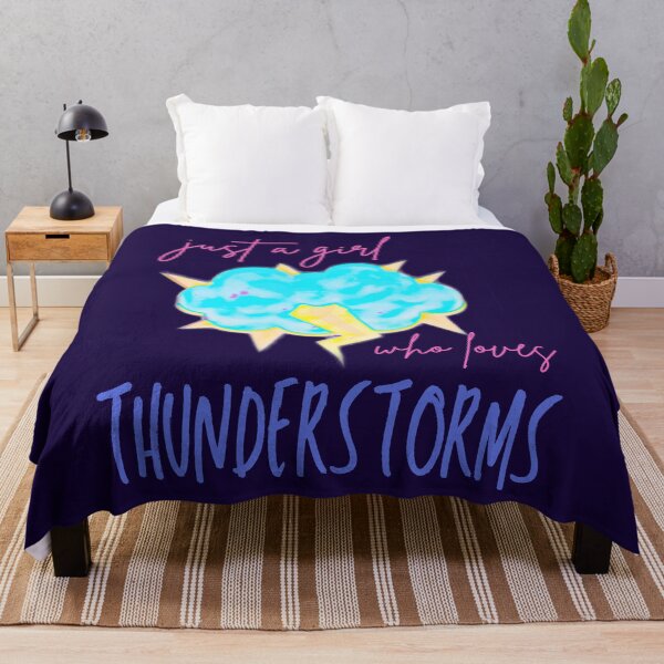 Item preview, Just a Girl who loves Thunderstorms designed and sold by DesignsofNote.