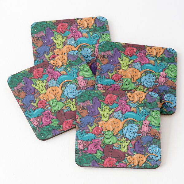 Item preview, Colourful Cats designed and sold by Tony  Pickering.
