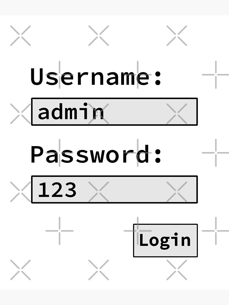 "Login Form, Username Admin Password 123, Software Developer, Software