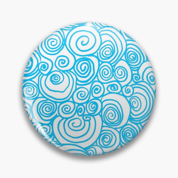 Item preview, Hand drawn spiral lines forming curls  designed and sold by Nata-V.