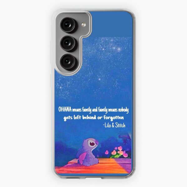 Cute stitch Samsung Galaxy Phone Case by Reality Fan