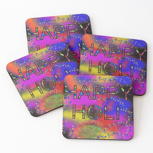 Item preview, HAPPY HOLI STARZ designed and sold by suryaperi.