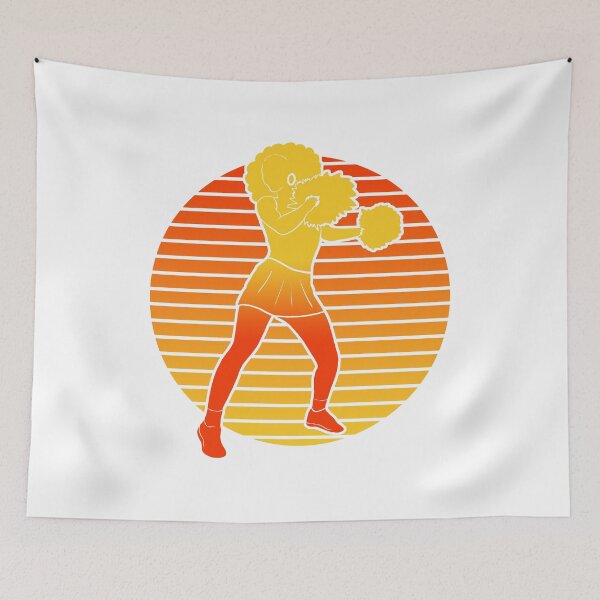 Item preview, African American Female Cheerleader designed and sold by doucelune.