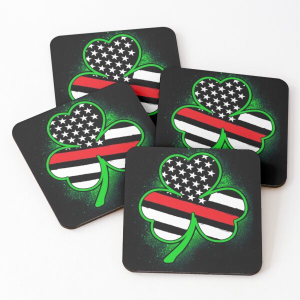 Item preview, Firefighter American St. Patrick's Day Clover designed and sold by Kingpoew.