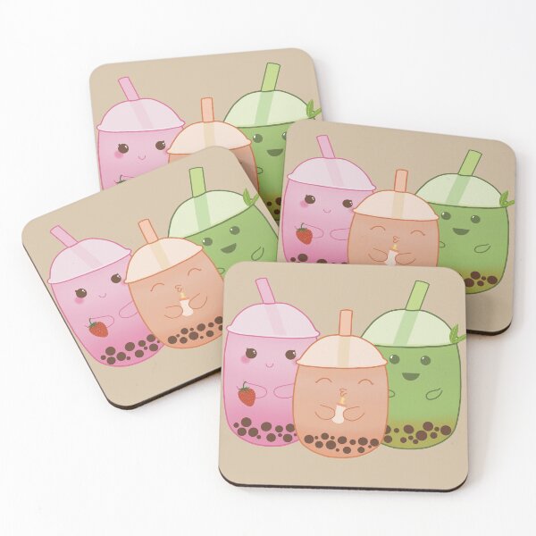Item preview, Cute Bubble Tea Party designed and sold by jvcoart.