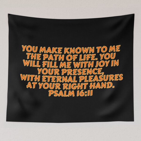 Item preview, Bible Verse Psalm 16:11 designed and sold by Prayingwarrior.