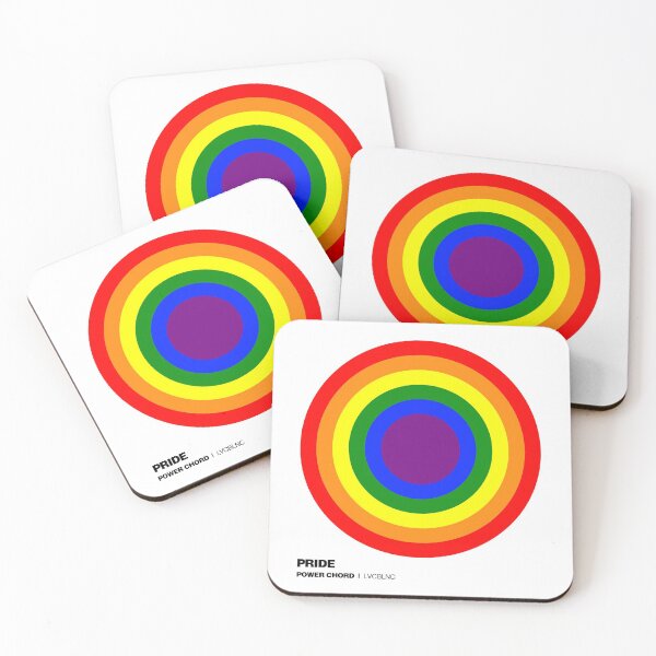 Item preview, Gay pride power chord designed and sold by Lavacablanca.