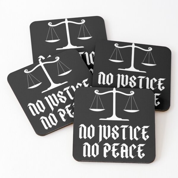 Item preview, No Justice No Peace designed and sold by luckyturtles.