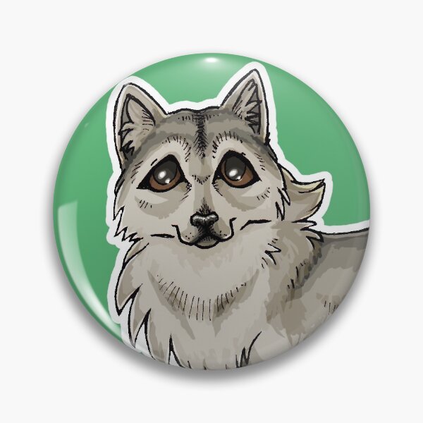 Item preview, Nymeria - GoT Direwolf Chibi designed and sold by divinetofu.