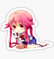 yuno anime girl chibi sticker Sticker