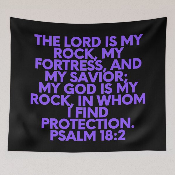 Item preview, Bible Verse Psalm 18:2 designed and sold by Prayingwarrior.
