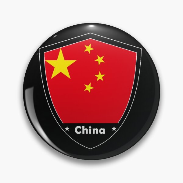 Artikelvorschau, China Flag Abzeichen entworfen und verkauft von Gina-Driada.