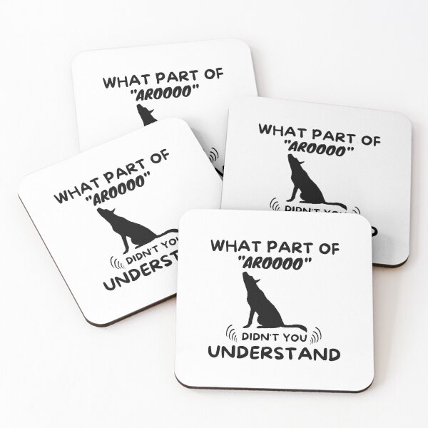 Item preview, What Part Of Aroooo Didn't You Understand designed and sold by momsnpops.