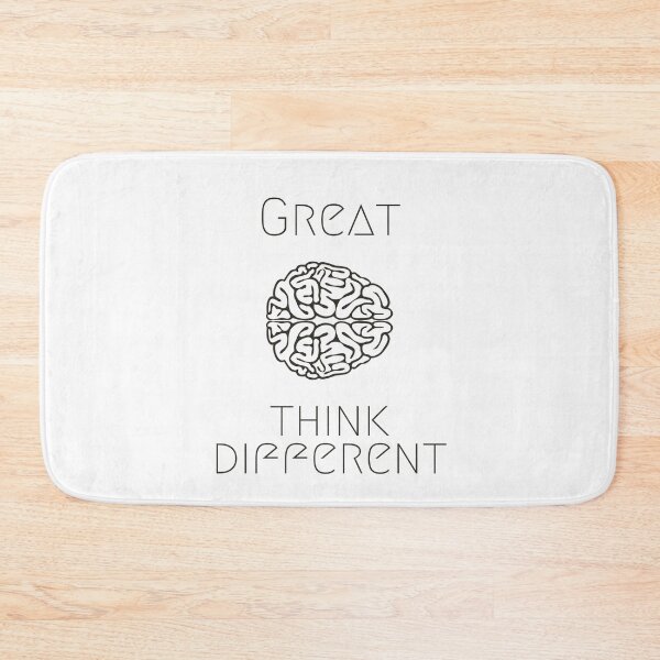 Item preview, great minds think different designed and sold by CrazyFace5.
