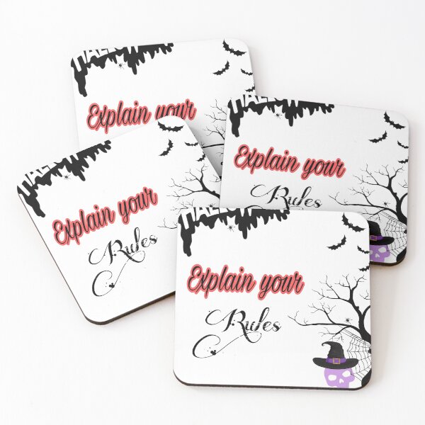 Item preview, Explain your rules of halloween  designed and sold by Drawartista.