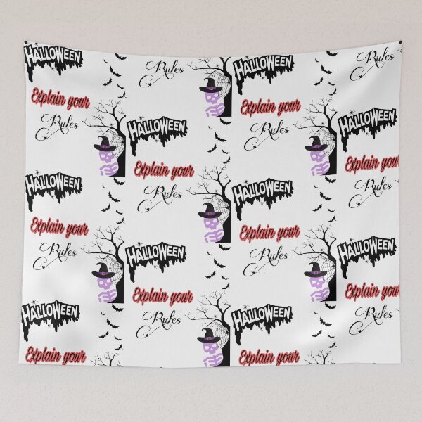Item preview, Explain your rules of halloween  designed and sold by Drawartista.