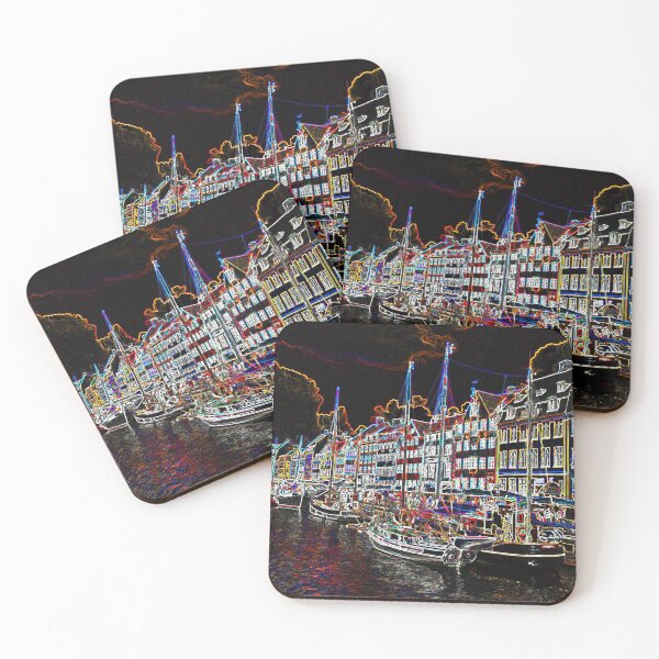 Item preview, Nyhavn Copenhague NEÓN designed and sold by PrintByOrderDK.
