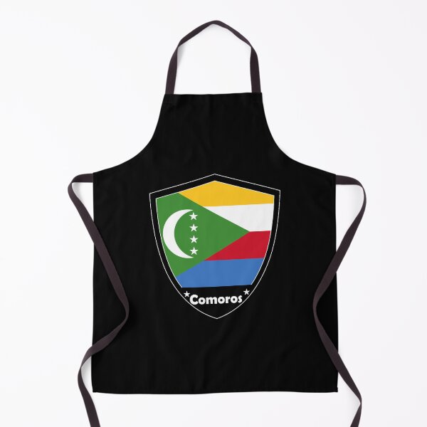 Item preview, Comoros Flag Badge designed and sold by Gina-Driada.
