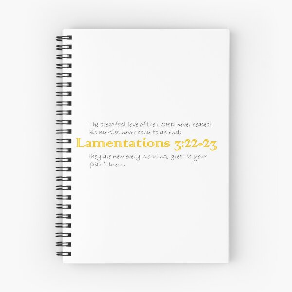 Item preview, Lamentations 3:22-23 designed and sold by LeratoM.