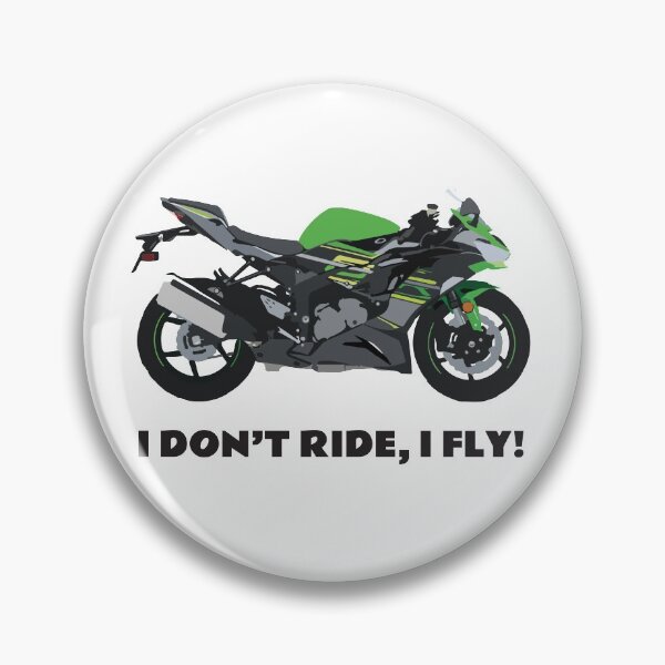 Item preview, I don't ride, I fly! Kawasaki Ninja ZX-6R designed and sold by WiredDesigns.