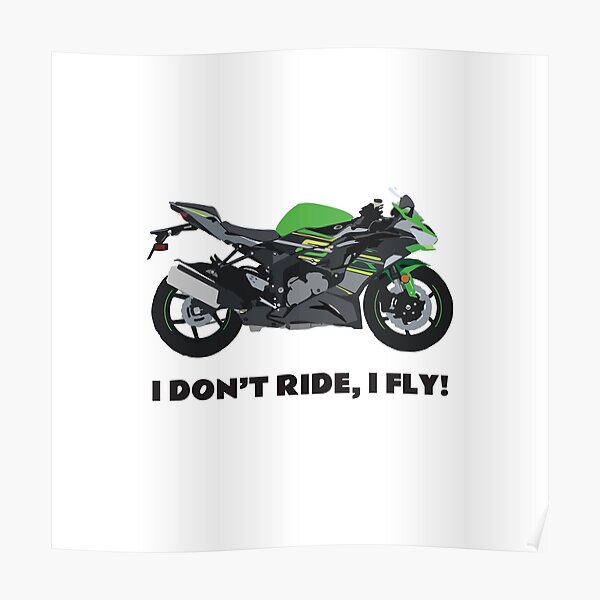 Zx 6r Posters for Sale | Redbubble