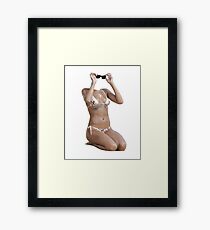 Rihanna - Berlin Biennale (Barbados, Nov. 2013) Framed Print