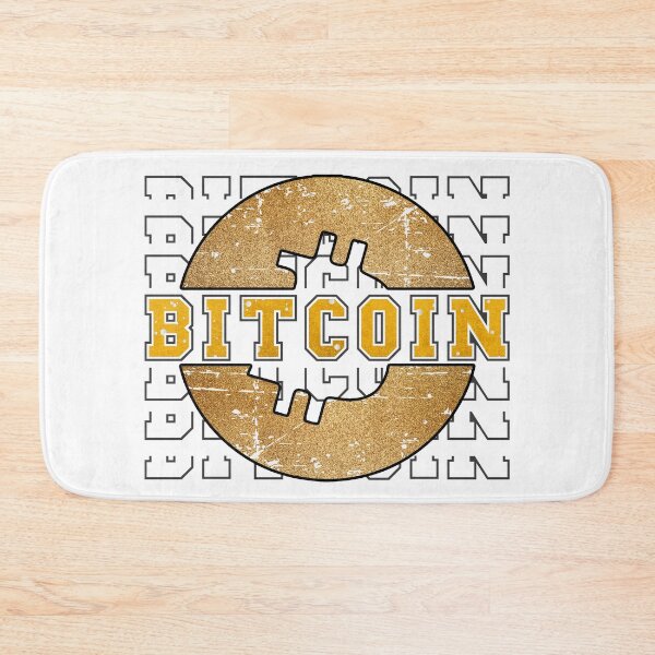 Item preview, Bitcoin BTC Cryptocurrency Gold Glitter Gift for Traders Investors designed and sold by CoolCreative.