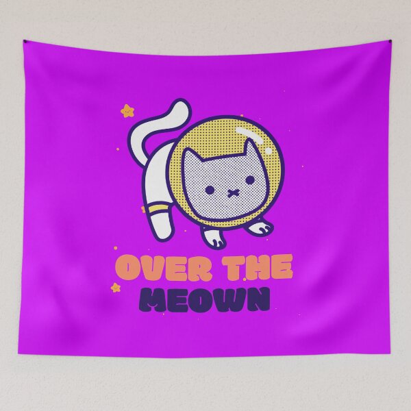 Item preview, Over the Meown designed and sold by Lime Milk.