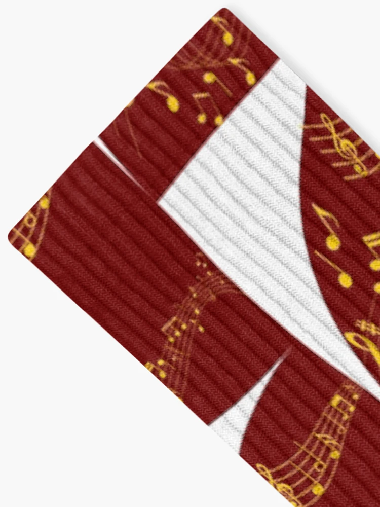 Thumbnail 2 of 5, Socks, Music Notes Pattern designed and sold by PRB1989.