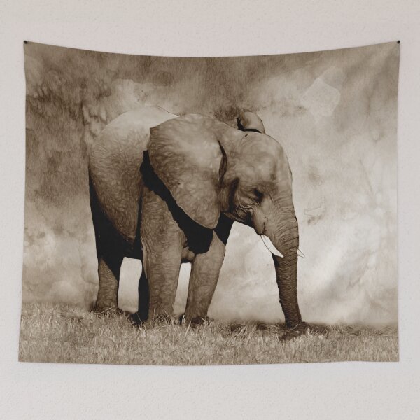 Item preview, Young elephant designed and sold by Guardi71.