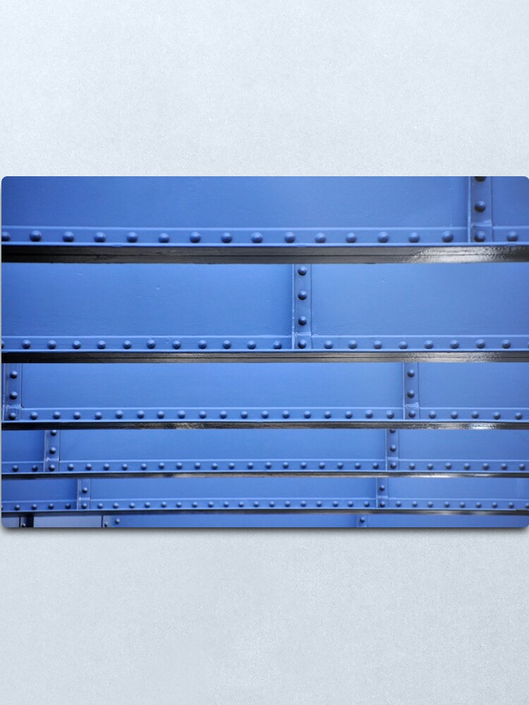 Alternate view of Riveting Metal Print