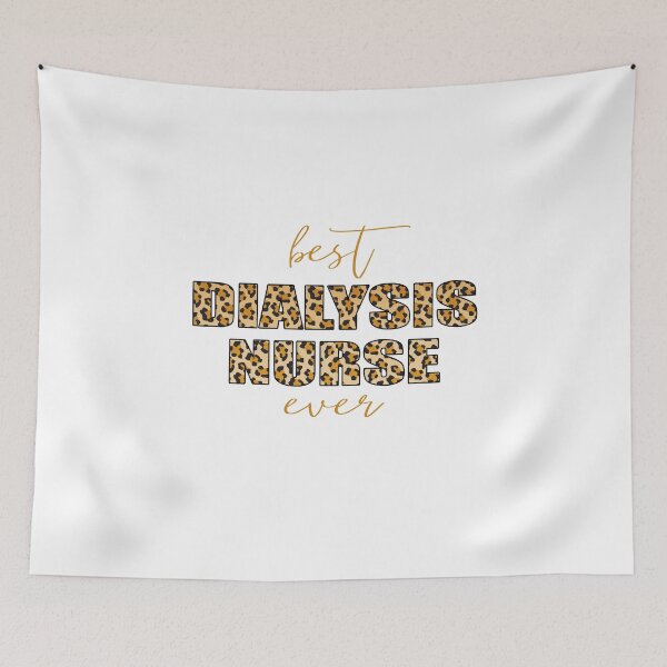 Item preview, Best Dialysis Nurse Ever designed and sold by Stickr-boutiq.